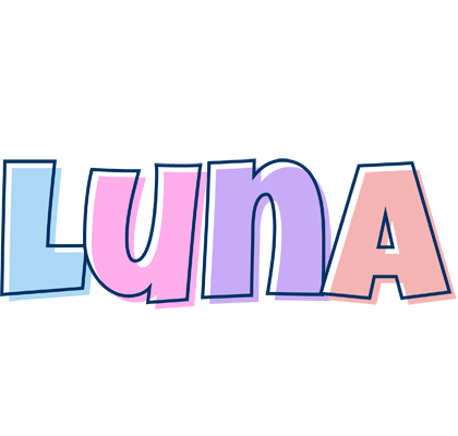 Luna pastel logo