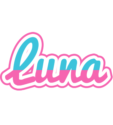 Luna woman logo