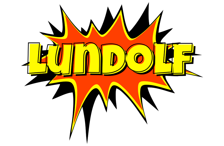 Lundolf bazinga logo