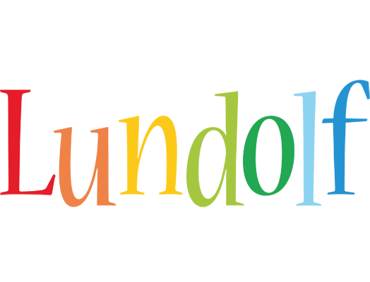 Lundolf birthday logo