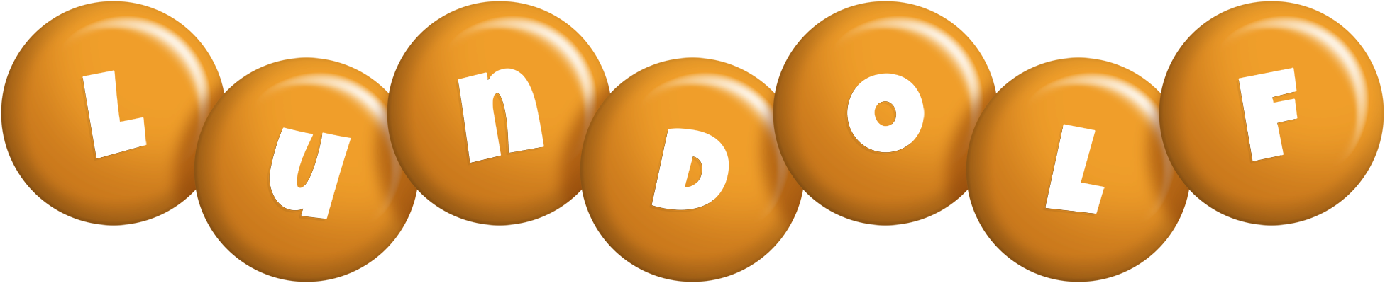 Lundolf candy-orange logo