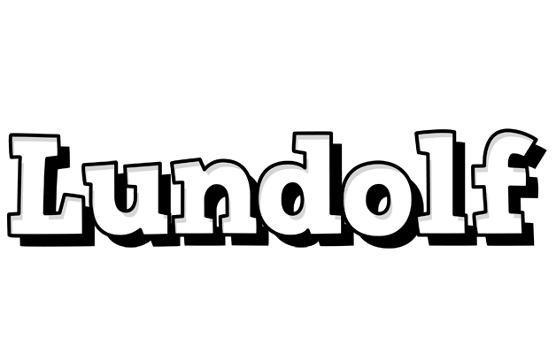 Lundolf snowing logo