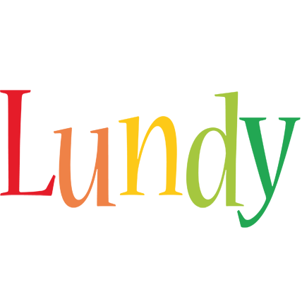 Lundy birthday logo