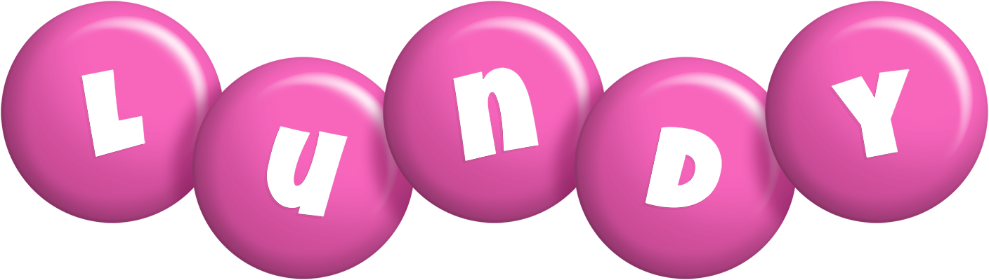 Lundy candy-pink logo
