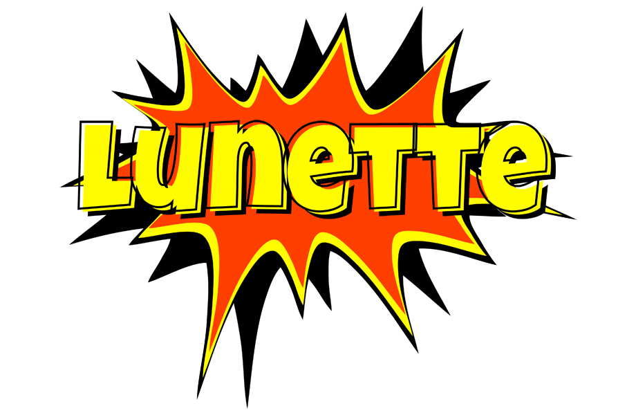 Lunette bazinga logo
