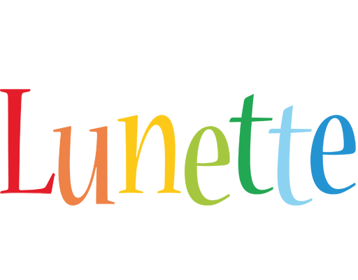 Lunette birthday logo