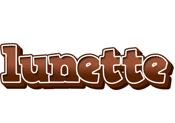 Lunette brownie logo