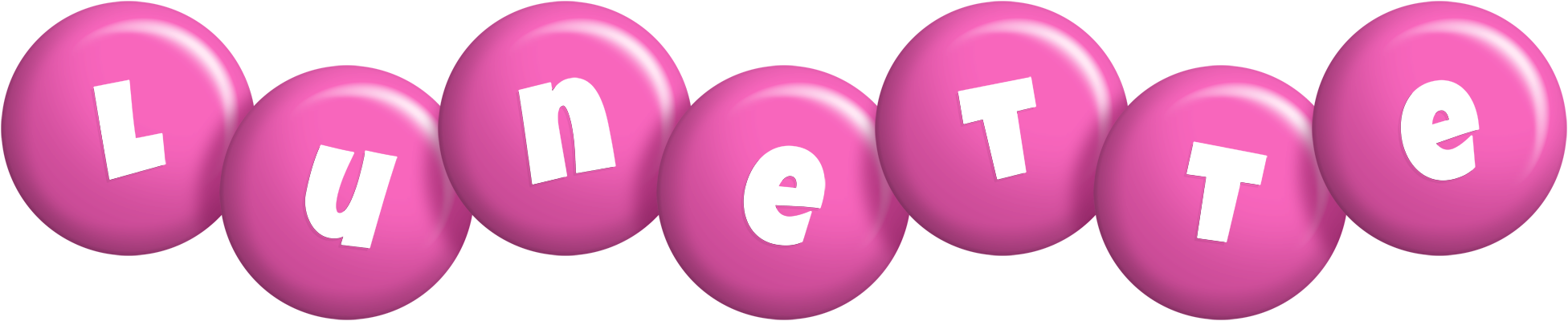 Lunette candy-pink logo
