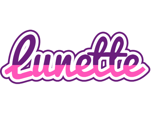 Lunette cheerful logo