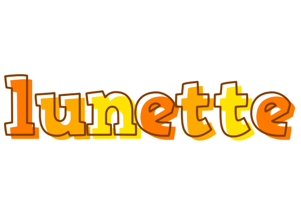 Lunette desert logo