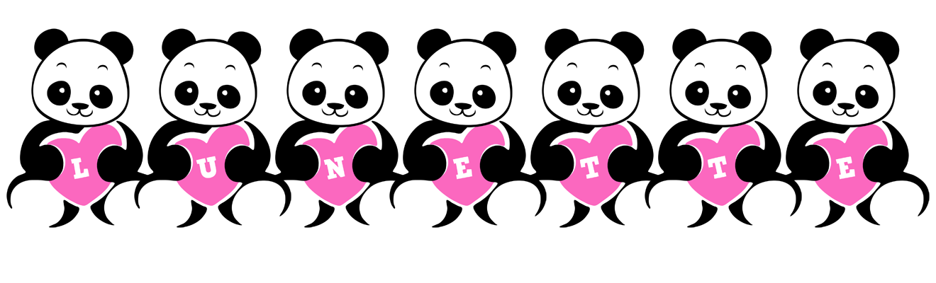 Lunette love-panda logo