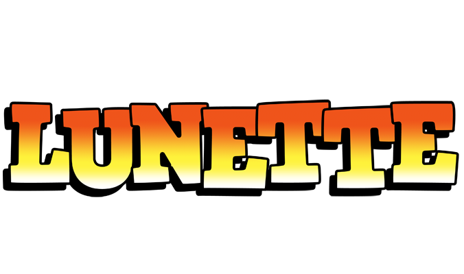 Lunette sunset logo
