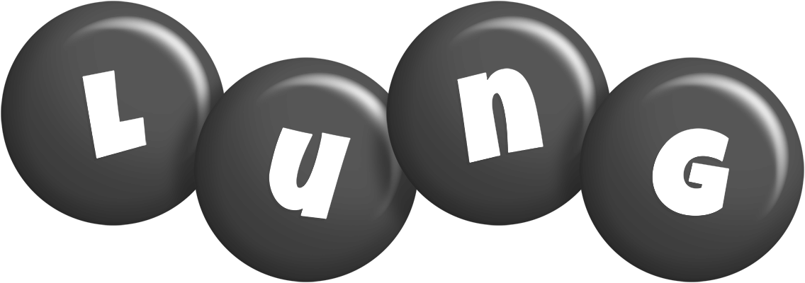Lung candy-black logo