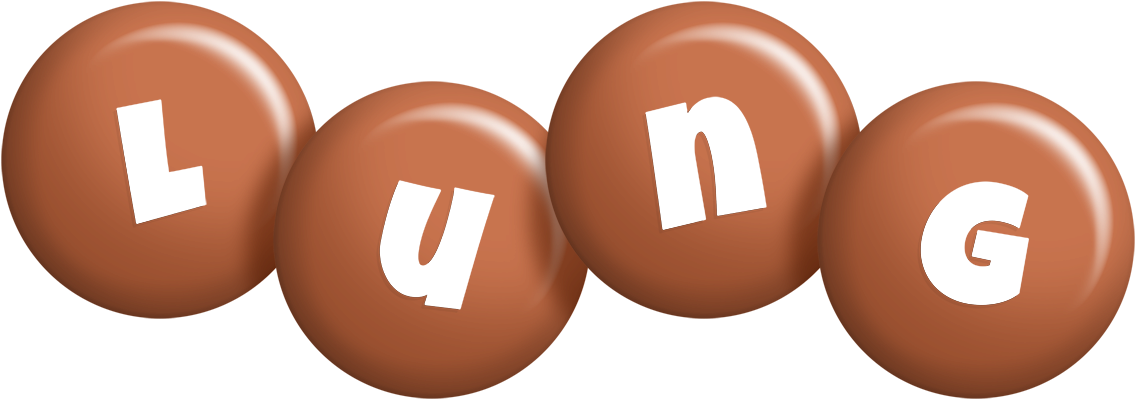 Lung candy-brown logo