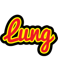 Lung fireman logo