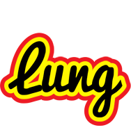 Lung flaming logo