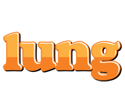 Lung orange logo