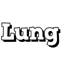Lung snowing logo