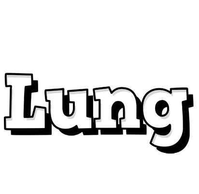 Lung snowing logo