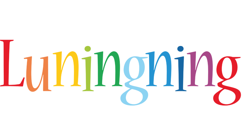 Luningning birthday logo