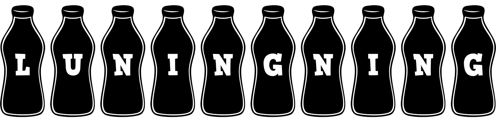 Luningning bottle logo
