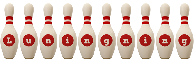 Luningning bowling-pin logo