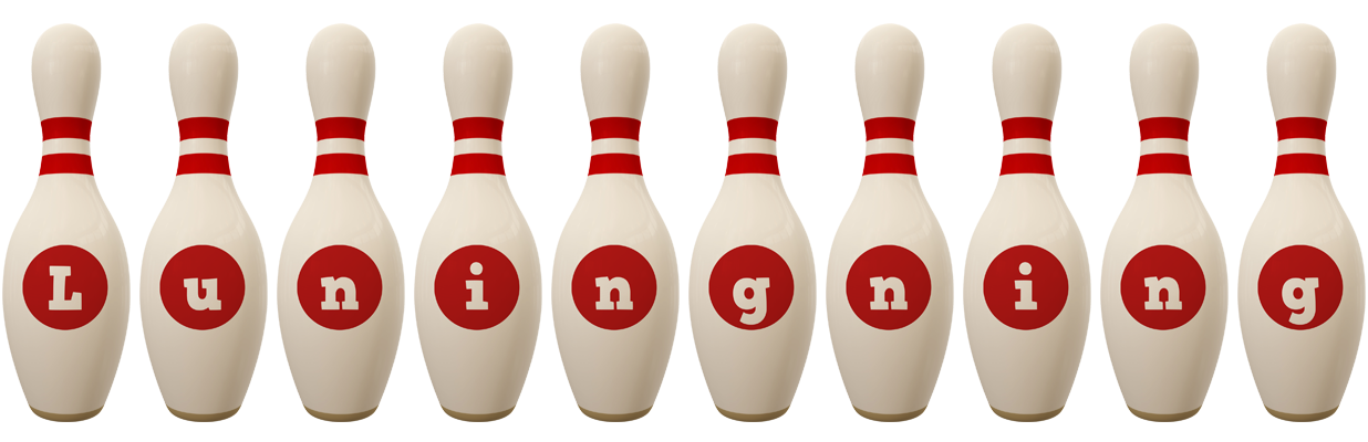 Luningning bowling-pin logo