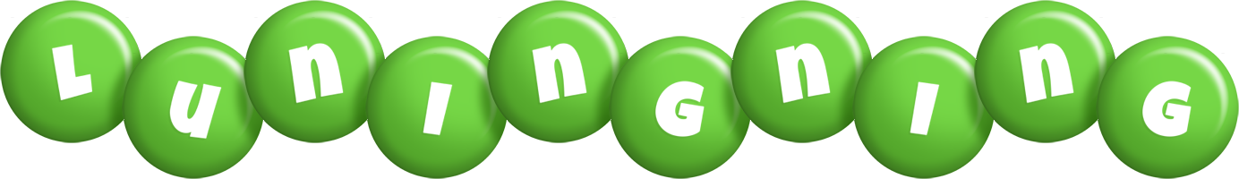 Luningning candy-green logo