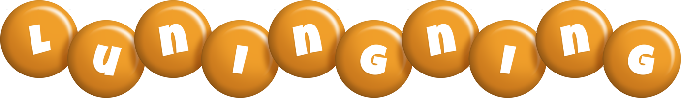 Luningning candy-orange logo