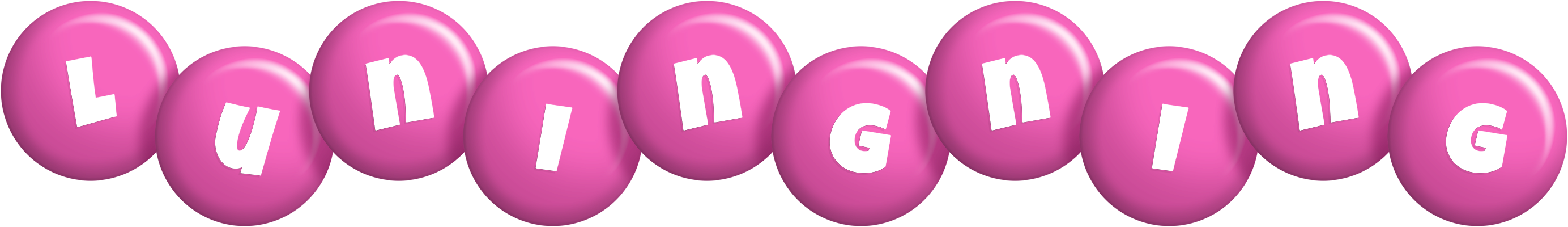 Luningning candy-pink logo