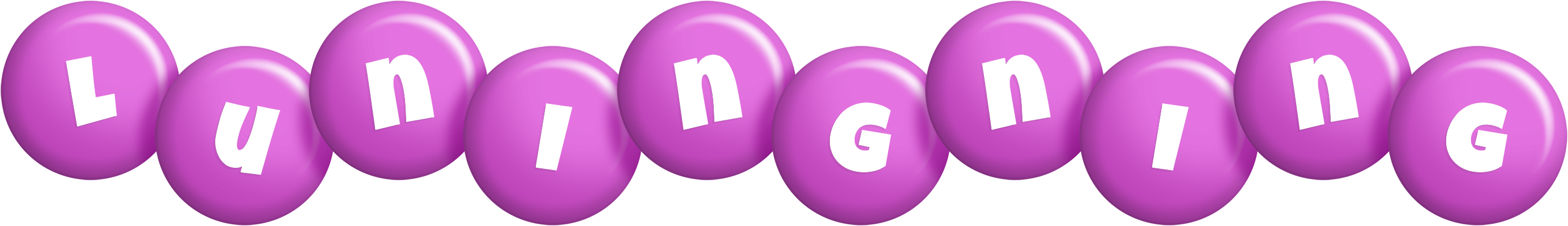 Luningning candy-purple logo