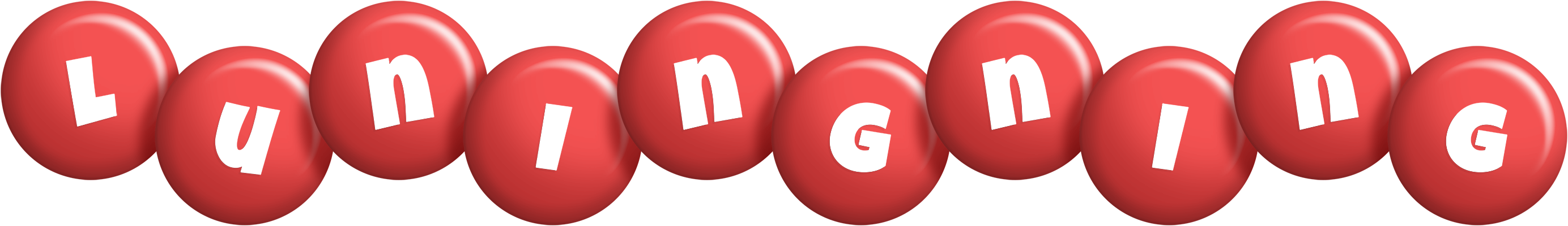 Luningning candy-red logo