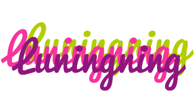 Luningning flowers logo