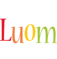 Luom birthday logo