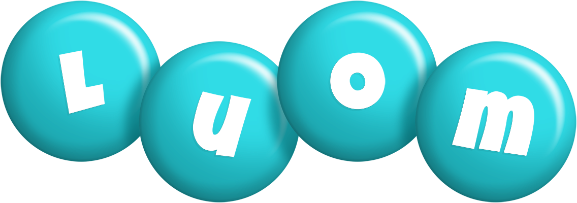 Luom candy-azur logo