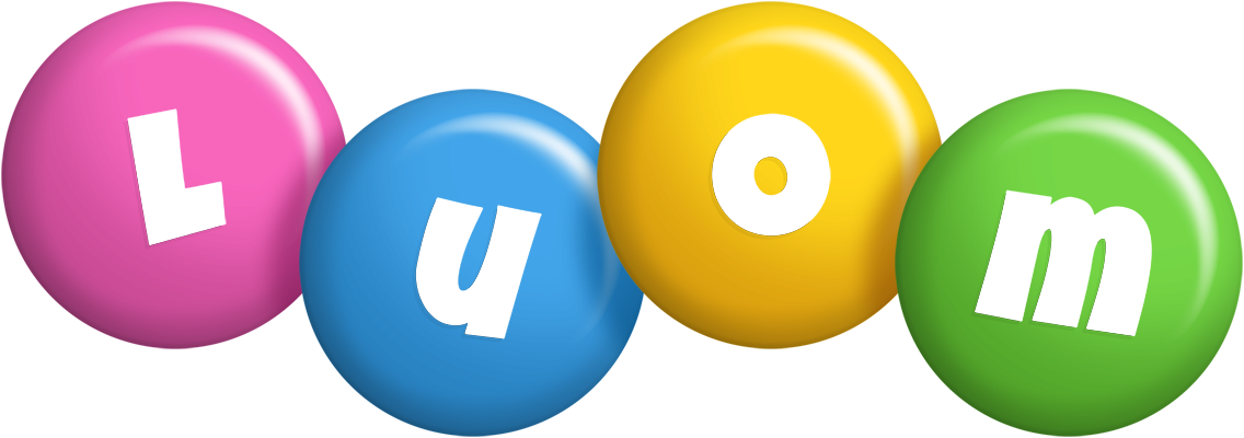 Luom candy logo