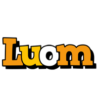 Luom cartoon logo