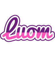 Luom cheerful logo