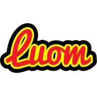 Luom fireman logo