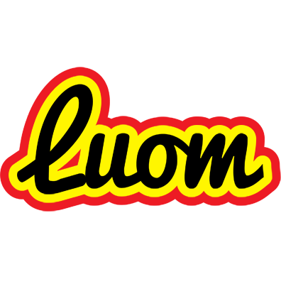 Luom flaming logo