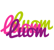 Luom flowers logo