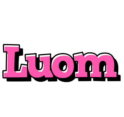 Luom girlish logo