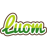 Luom golfing logo