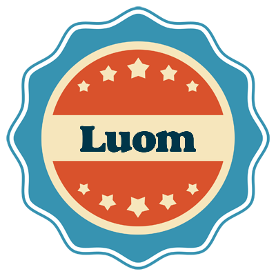 Luom labels logo