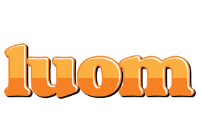 Luom orange logo