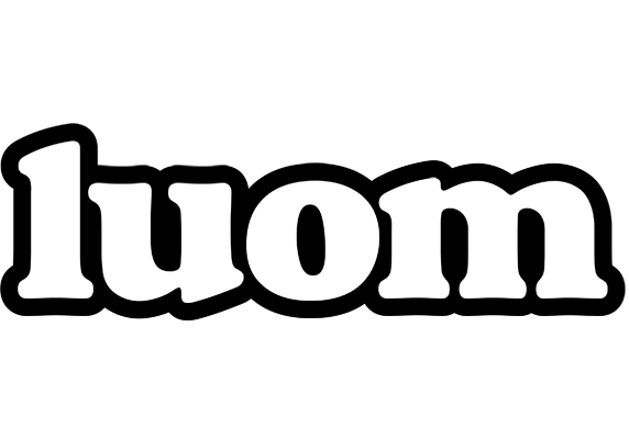 Luom panda logo
