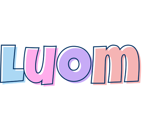 Luom pastel logo