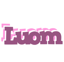 Luom relaxing logo