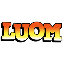 Luom sunset logo