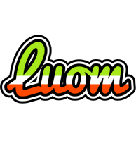 Luom superfun logo